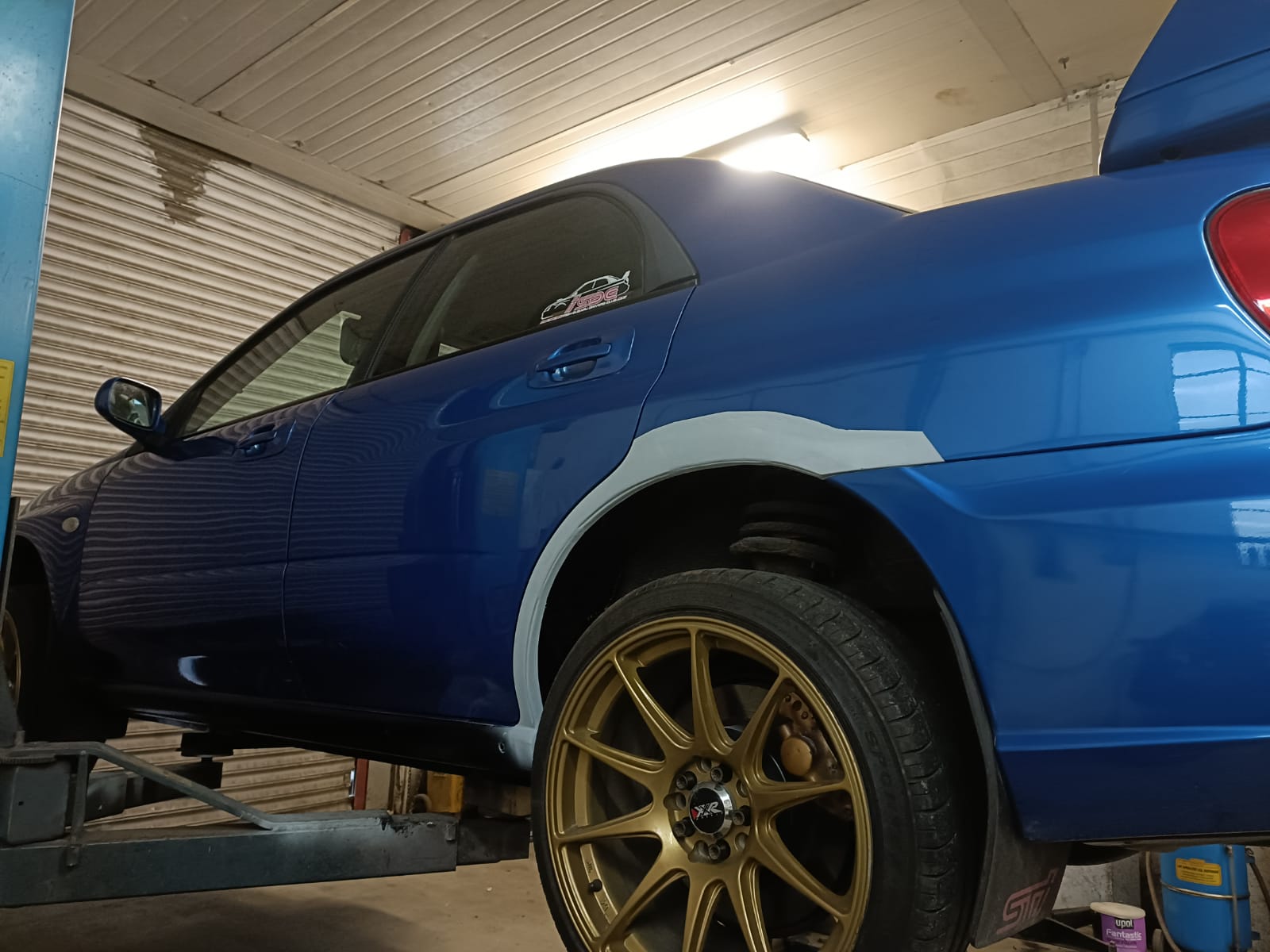 After - Sill & Rear Arch Repair - Subaru Impreza STI